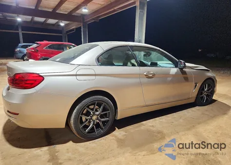 2016 BMW 428 Xi Sulev из США, поврежденный, VIN WBA3T1C57GP821791